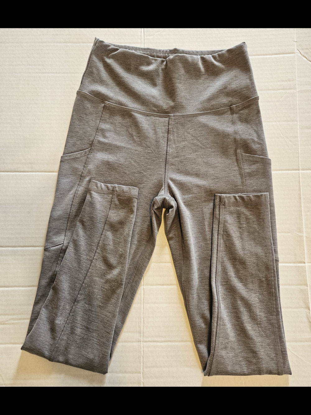 American Eagle Everything Pocket Legging Gray High Rise Size Medium